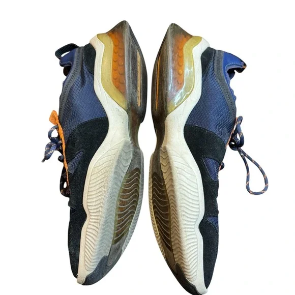 Coach Shoes Mens Size 11 Blue Suede Mesh Comfort‎ Lace Up Sneakers G4939 - Picture 6 of 11